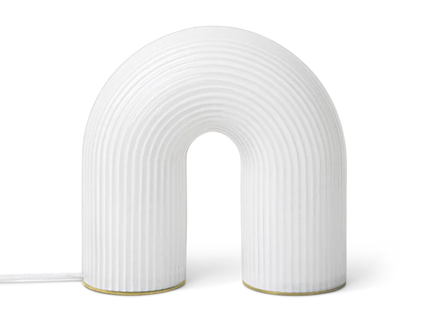 Modern Opal Glass, Table Lamp with Dimmable LED