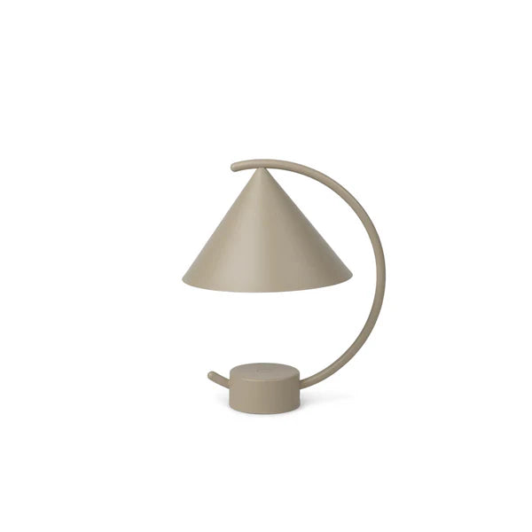 Portable LED Table Lamp in Cashmere Finish