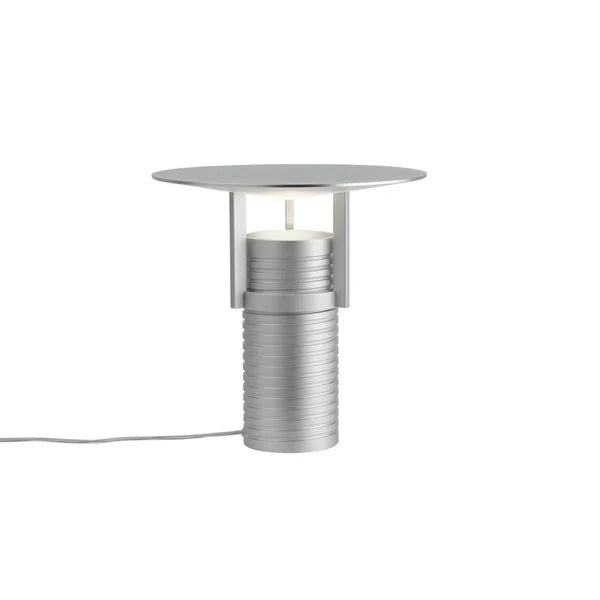 Modern Aluminum, Table Lamp with Adjustable Shade