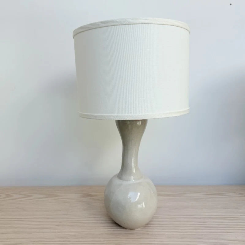 Speckled Oatmeal, Ceramic Table Lamp